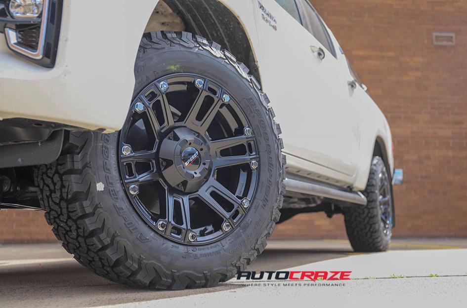 TOYOTA HILUX N80 4WD OUTLAW SATIN BLACK